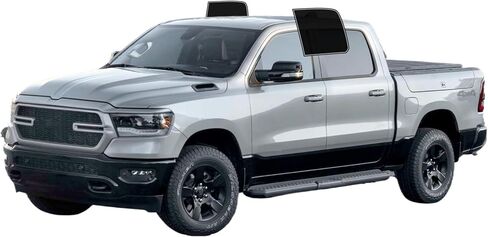 Precut Windows Tint Film All Sides Cars Sun Flocking Protection Privacy Anti Shatter Glass 2Ply Film 20 ٪ Tint Shade Kit for Ram 1500 Crew 2019-2024 in Kuwait