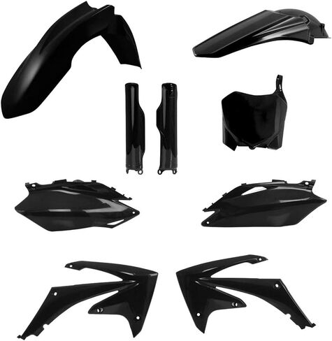 Acerbis Full Plastic Kit Black for Honda CRF250R 2010-2013 in Saudi Arabia
