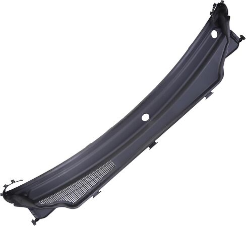 Cowl Top Panel Compatible for Jeep Grand Cherokee 2011 2012 2013 2014 2015 Windshield Wiper Cowl Front Upper Cowl Panel Insert Panel Grille Top Deflector Replaces# 55079197AH - ABS Plastic Black in Saudi Arabia