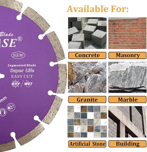 7 inch General Purpose Segmented Diamond Saw Blade for Concrete Masonry Brick Block Stone in Saudi Arabia