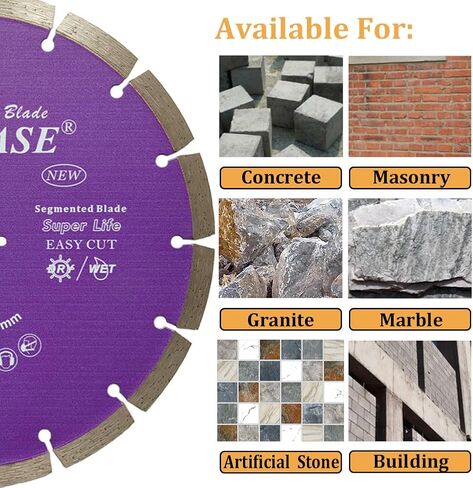 7 inch General Purpose Segmented Diamond Saw Blade for Concrete Masonry Brick Block Stone in Saudi Arabia