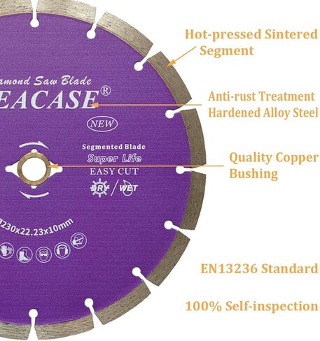 7 inch General Purpose Segmented Diamond Saw Blade for Concrete Masonry Brick Block Stone in Saudi Arabia