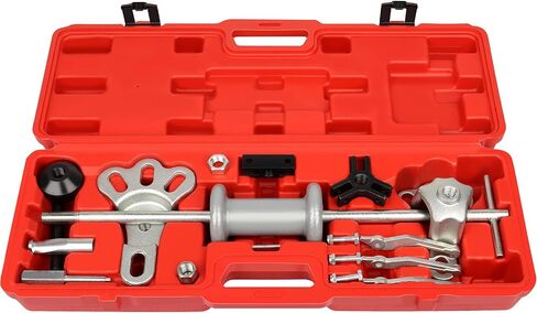 SCITOO 9-Way Slide Hammer Puller Set,Front Wheel Hub Bearing Remover & Rear Wheel Axle Hub Dent Shaft Puller Tool Kit in Saudi Arabia