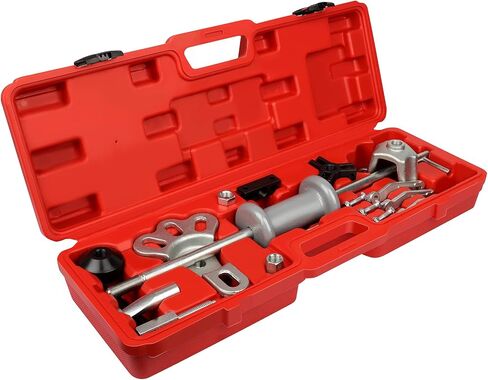 SCITOO 9-Way Slide Hammer Puller Set,Front Wheel Hub Bearing Remover & Rear Wheel Axle Hub Dent Shaft Puller Tool Kit in Saudi Arabia