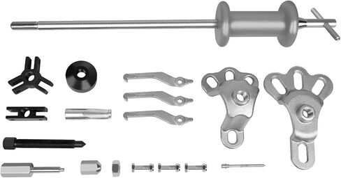 SCITOO 9-Way Slide Hammer Puller Set,Front Wheel Hub Bearing Remover & Rear Wheel Axle Hub Dent Shaft Puller Tool Kit in Saudi Arabia