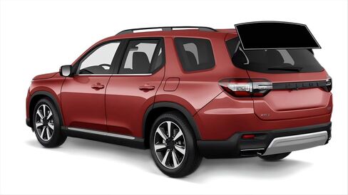 Precut Windows Tint Film Rear Windshield Cars Sun Blocking Protection Privacy Anti Shatter Glass 2 Ply Computer Cut 05% Tint Shade for Honda Pilot 2023-2024 in Saudi Arabia