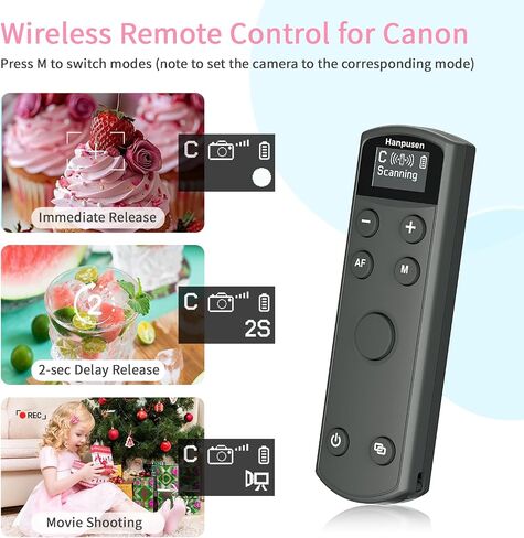 Wireless Camera Remote Control Shutter Release with Focus Zoom for Sony A7C,A7III,ZV-1,ZV-E10,ZV-1F,A6100,A6400,A6700,A7IV,RX100 VII,A9,A9 II,DSC-RX0 II,DSC-RX100 VII,Replace Sony RMT-P1BT in Saudi Arabia