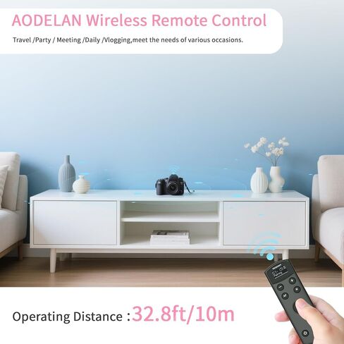Wireless Camera Remote Control Shutter Release with Focus Zoom for Sony A7C,A7III,ZV-1,ZV-E10,ZV-1F,A6100,A6400,A6700,A7IV,RX100 VII,A9,A9 II,DSC-RX0 II,DSC-RX100 VII,Replace Sony RMT-P1BT in Saudi Arabia
