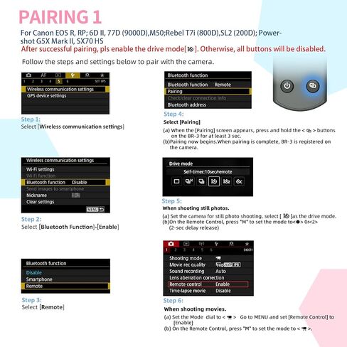 Wireless Camera Remote Control Shutter Release with Focus Zoom for Sony A7C,A7III,ZV-1,ZV-E10,ZV-1F,A6100,A6400,A6700,A7IV,RX100 VII,A9,A9 II,DSC-RX0 II,DSC-RX100 VII,Replace Sony RMT-P1BT in Saudi Arabia
