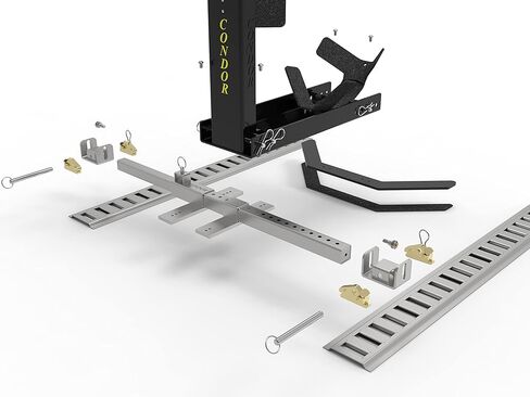 مجموعة محول المسح الإلكترونية Universal T-T-Track Condor للدراجة النارية لـ Wheel chock/trailer Stand/Ramp (Univ-E Track) in Saudi Arabia