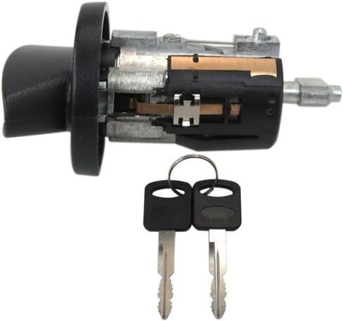 مفتاح اسطوانة قفل الإشعال مع 2-KEYs لعام 1997-2004 فورد موستانج ريب.# 7012802 ، 707624 ، 924-724 in Kuwait