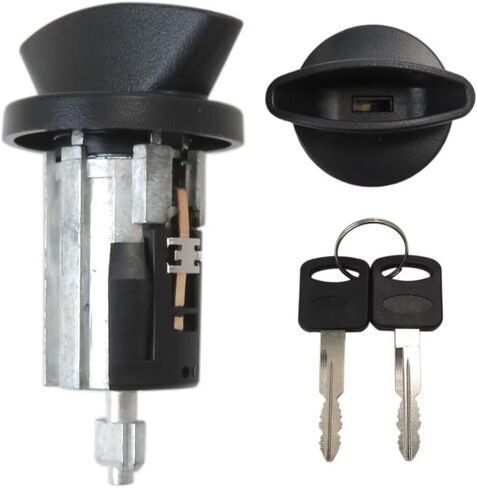 مفتاح اسطوانة قفل الإشعال مع 2-KEYs لعام 1997-2004 فورد موستانج ريب.# 7012802 ، 707624 ، 924-724 in Kuwait