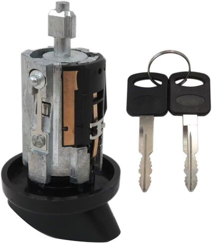 مفتاح اسطوانة قفل الإشعال مع 2-KEYs لعام 1997-2004 فورد موستانج ريب.# 7012802 ، 707624 ، 924-724 in Kuwait