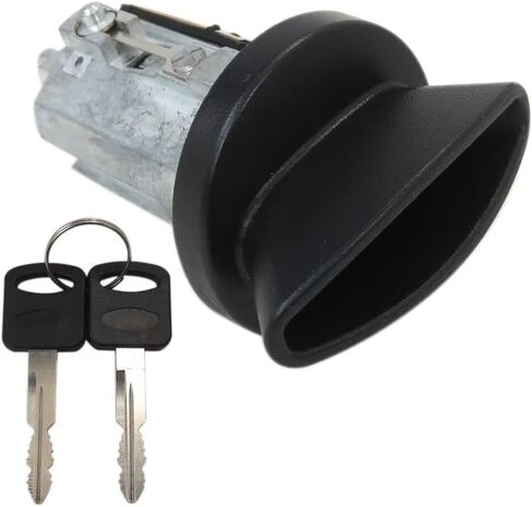 مفتاح اسطوانة قفل الإشعال مع 2-KEYs لعام 1997-2004 فورد موستانج ريب.# 7012802 ، 707624 ، 924-724 in Kuwait