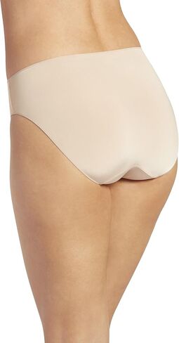 Jockey Women's Underwear No Panty Line Promise Tactel Bikini, white, 10 in Saudi Arabia