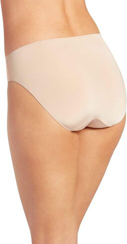 Jockey Women's Underwear No Panty Line Promise Tactel Bikini, white, 10 in Saudi Arabia