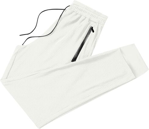 Mesh Pants for Men Ice Silk Thin Sweatpants Breathable Lightweight Jogger Pants Summer Gym Track Pants Big and Tall in Kuwait