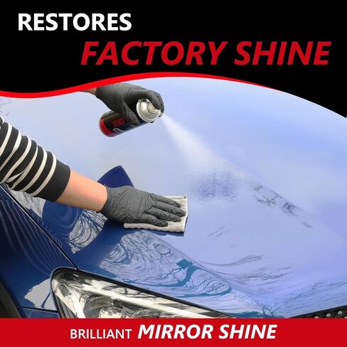 Shine & Protremant High Gloss Coating 16.9 OZ (12 Pack) ، Frhe Shine Clear Coat Spray for Automotive Interior and Oute Bracks ، تجديد ، وحماية البلاستيك ، الفينيل ، المطاط ، القطع in Kuwait