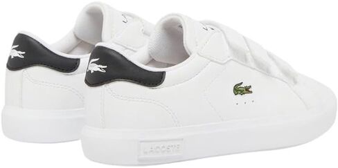 Lacoste Unisex-Child Children's Powercourt Sneaker, Eclipse Blue/Cork, 13.5 in Saudi Arabia