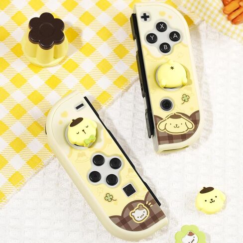 Cute Silicone Joystick Thumb Grip Caps,Joy Con Cover Compatible with Nintendo Switch/OLED/Switch Lite,4PCS - Dog in Kuwait