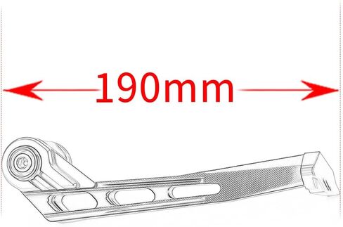 دراجة نارية فرامل القابض أحرز حرس بار نهاية حارس يدوية متوافقة مع K.awasaki Ninja 500 ABS/SE/KRT 2024 2025 | حامي المقود الألمنيوم Ninja500 (الأسود) in Saudi Arabia