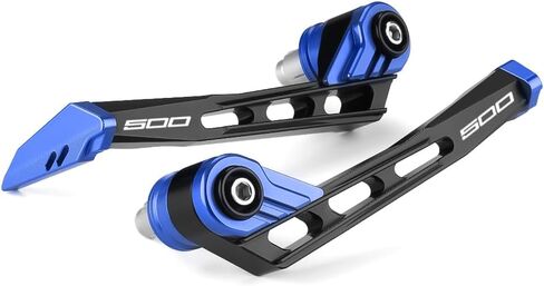 دراجة نارية فرامل القابض أحرز حرس بار نهاية حارس يدوية متوافقة مع K.awasaki Ninja 500 ABS/SE/KRT 2024 2025 | حامي المقود الألمنيوم Ninja500 (الأسود) in Saudi Arabia