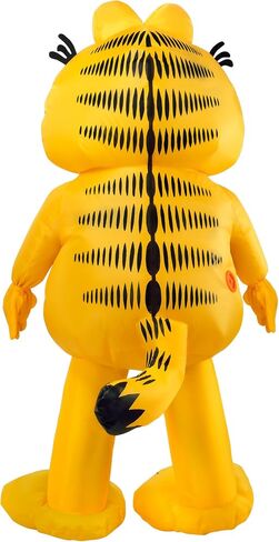 Rubies Adult Garfield Inflatable Costume for Themed Parties and Halloween, As Shown, One Size in Saudi Arabia