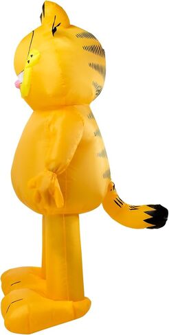 Rubies Adult Garfield Inflatable Costume for Themed Parties and Halloween, As Shown, One Size in Saudi Arabia