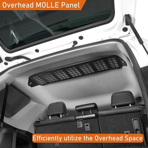U-Box 4Runner Overhead Molle Panel Varcor Viscorizer متوافق مع Toyota 4Runner 5th Gen 2010-2024 in Saudi Arabia