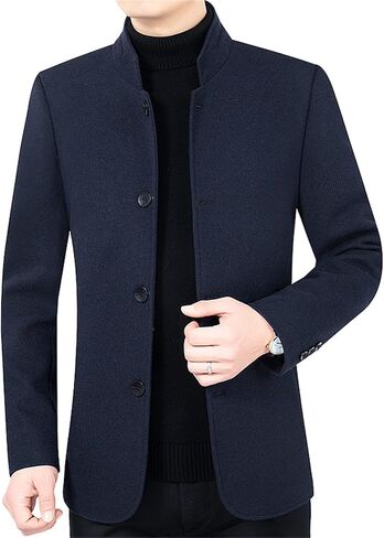 Men's Suit Jacket Casual Button Slim Fit Sport Coat Business Daily Blazer in Saudi Arabia