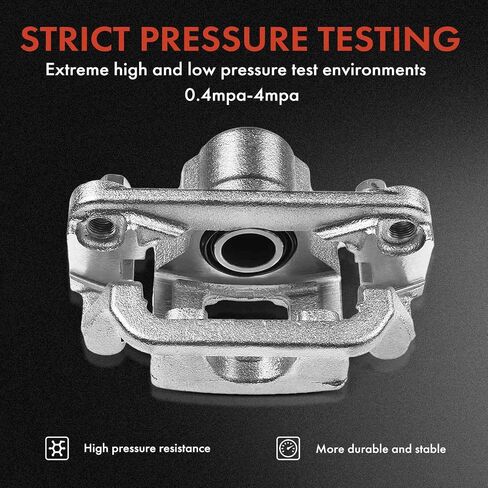 A-Premium Disc-Disciper Assembly مع قوس متوافق مع نماذج Select Ford و Lincoln و Mercury-Sable 2001 ، Taurus 2001-2007 ، Continental 2002 ، Sable 2001-2005-جانب السائق الأيسر الأمامي in Saudi Arabia