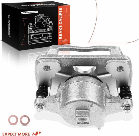 A-Premium Disc-Disciper Assembly مع قوس متوافق مع نماذج Select Ford و Lincoln و Mercury-Sable 2001 ، Taurus 2001-2007 ، Continental 2002 ، Sable 2001-2005-جانب السائق الأيسر الأمامي in Saudi Arabia