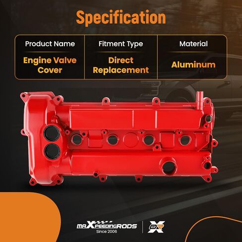 maXpeedingrods Aluminum Engine Valve Cover for Ford Focus 2.0L Naturally Aspirated 2012-2014 Replacement CM5Z6582E CM5Z6582B in Saudi Arabia