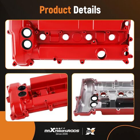 maXpeedingrods Aluminum Engine Valve Cover for Ford Focus 2.0L Naturally Aspirated 2012-2014 Replacement CM5Z6582E CM5Z6582B in Saudi Arabia
