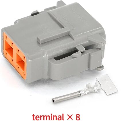 8Pin DTM06-8S / DTM04-8P موصل مقاوم للماء Automotive DTM ذكر / طرف الأسلاك تسخير المقبس سد قابس Klooky (مجموعة من الذكور) in Saudi Arabia