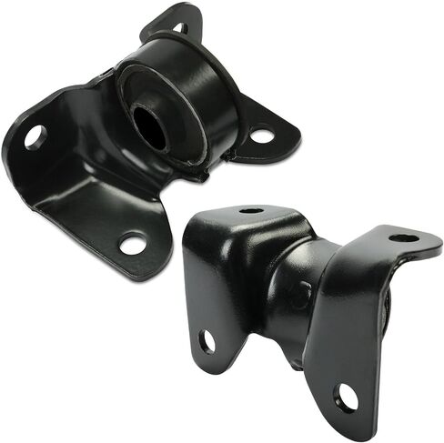 2x الفولاذ ، شريط التواء الصلب Crossmember Mount Front Mounting Front For For Silverado 1500 99-06 ، لـ Silverado 1500/1500HD Classic 07 ، لـ Silverado 1500HD 01-03 05-06 ، لـ Sierra 1500 99-06 in Kuwait