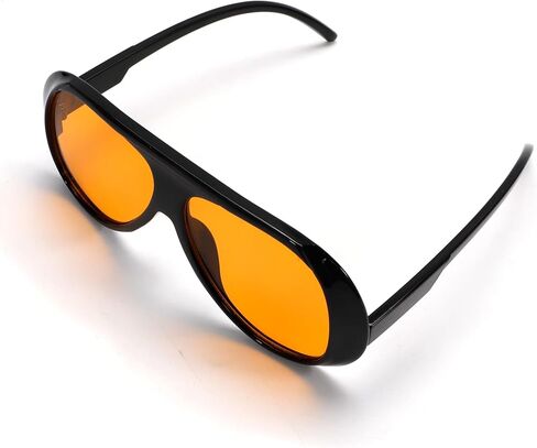 Trendy Aviator Sunglasses for Women Men, Retro 70s Sun Glasses, Oversized glasses UV400 in Kuwait