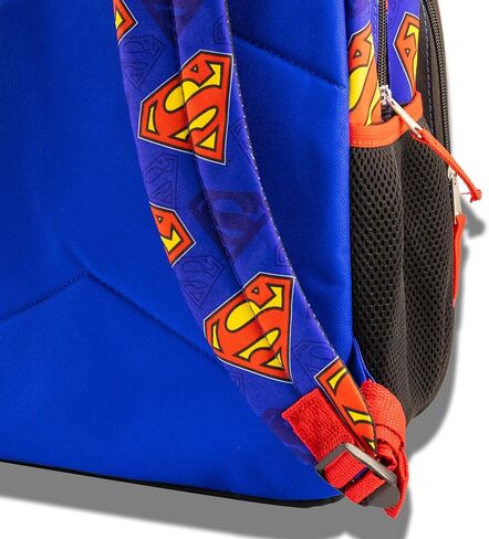 Fast Forward Superman Backpack for Kids - 16 "Bookbag for Boys ، Girls | طفل سفر صغير ، حقيبة الظهر المدرسية ، حقيبة الكتب الخارقة للأطفال | Ages 3+ in Kuwait