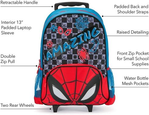 DISNEY STORE Official Princess Backpack - Kids Backpack with Embroidered Accents, Adjustable Straps, Zip Compartments & Mesh Pockets, Screen Art Featuring Moana, Mulan, Belle, Aurora, and More in Saudi Arabia