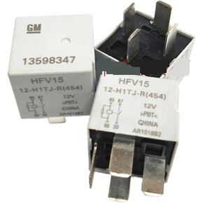 1pcs/lot Relay 13598347 HFV15-12-H1TJ-R 4pins Automotive air Conditioning Fan Relay in Saudi Arabia
