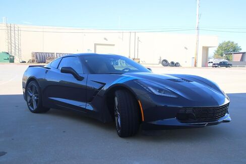 KUAFU Front Bumper Lower Grille Compatible with 2014-2019 Chevrolet Corvette C7 All Models Z06 Style w/o Front Camera Bracket Painted Glossy Black in Saudi Arabia