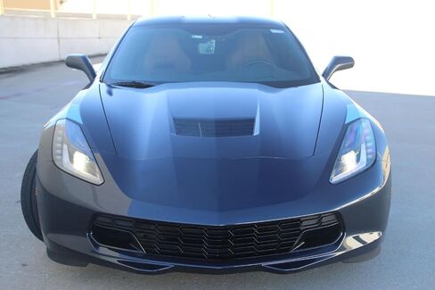 KUAFU Front Bumper Lower Grille Compatible with 2014-2019 Chevrolet Corvette C7 All Models Z06 Style w/o Front Camera Bracket Painted Glossy Black in Saudi Arabia