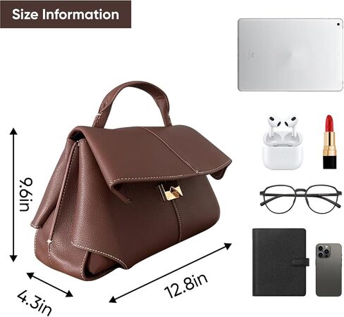 حقائب اليد الفاخرة للنساء جلدية حقيبة وأكياس مصممة المقبض الأعلى in Kuwait