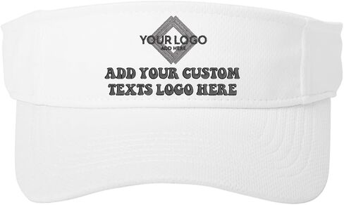 INK STITCH Stc27 Unisex Custom Embroidery Add Logo Texts Mesh Visor Caps in Kuwait