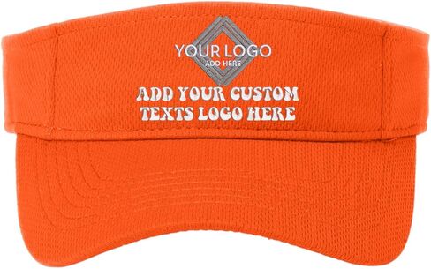 INK STITCH Stc27 Unisex Custom Embroidery Add Logo Texts Mesh Visor Caps in Kuwait