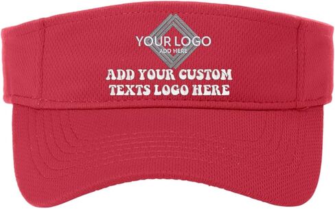 INK STITCH Stc27 Unisex Custom Embroidery Add Logo Texts Mesh Visor Caps in Kuwait