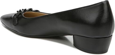 Naturalizer Womens Becca Pointed Toe Low Heel Flats Chocolate Brown Leather 12 W in Kuwait