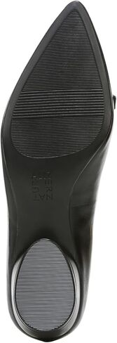 Naturalizer Womens Becca Pointed Toe Low Heel Flats Chocolate Brown Leather 12 W in Kuwait