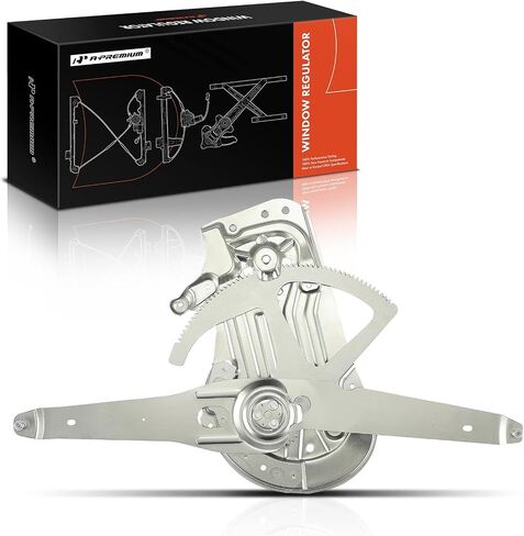 A-Premium Electric Power Window Regulator Without Motor Compatible with Volvo S80 1999-2006, Front Right Passenger Side in Saudi Arabia