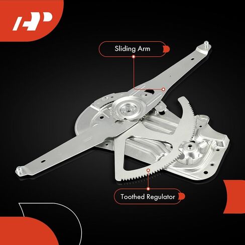 A-Premium Electric Power Window Regulator Without Motor Compatible with Volvo S80 1999-2006, Front Right Passenger Side in Saudi Arabia